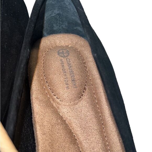 Giani Bernini Garreth Black Suede Leather Memory Foam Loafers Size 8.5 NIB - Picture 3 of 10